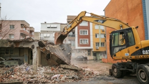 Buca’nın metruk binalarına nefes aldıran dokunuş