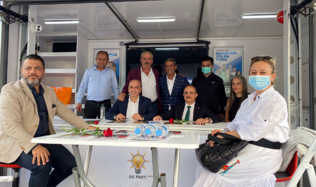 AK Parti Bornova İlçe Başkanlığı'ndan "Karınca Çalışma Modeli"
