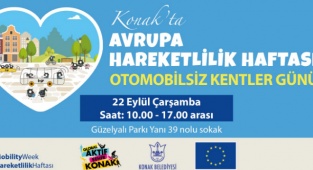 Konak'ta Avrupa Hareketlilik Haftası