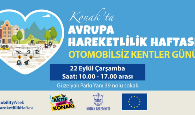 Konak'ta Avrupa Hareketlilik Haftası