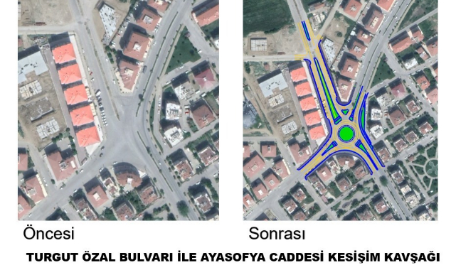 Tire'ye 3 Yeni Kavşak Projesi
