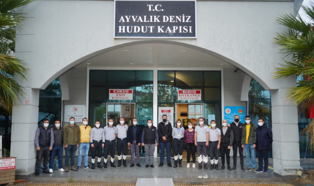 Ayvalık Belediyesi Liman İşletmesi'nde Eğitimler Tamamlandı