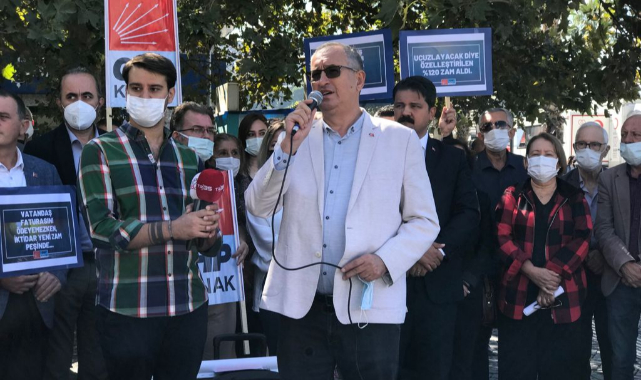 CHP'den Zam Eylemi