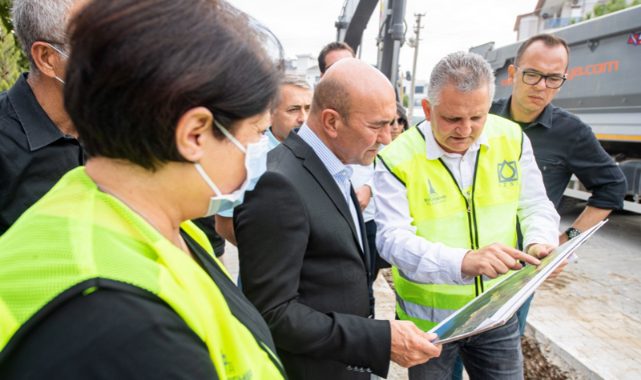 İZSU'nun Seferihisar'da Süren 120 Milyon Liralık Yatırımı İncelendi