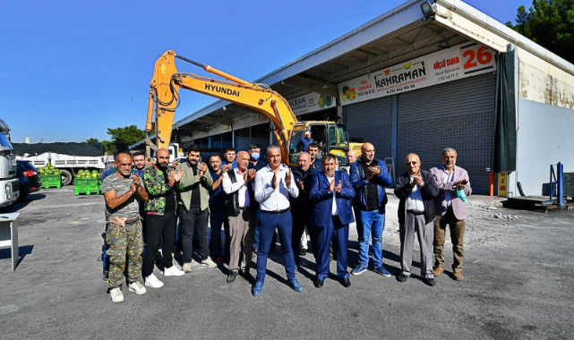 Sebze Meyve Hali'ne 12 Milyon Liralık Yatırım