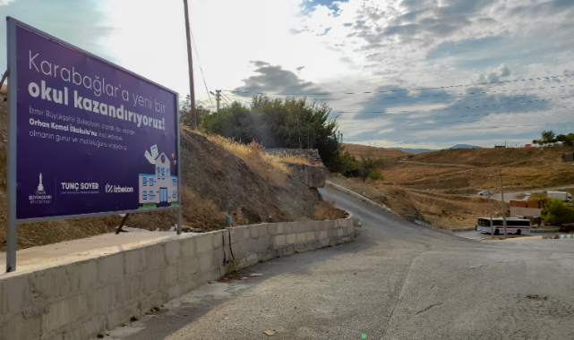 Soyer'den Karabağlara Çevre Dostu Okul