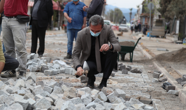 Urla'da Çalışmalar Devam Ediyor