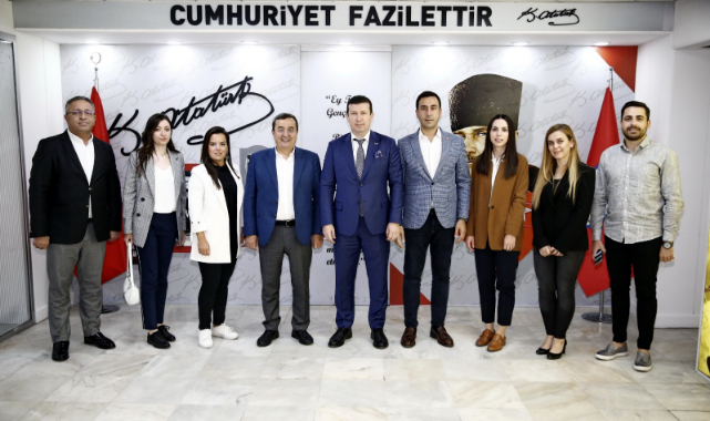 Başkan Batur'dan Yeşilay'a Destek