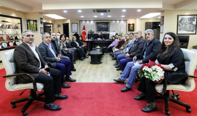 CHP Buca İlçe Başkanı Hacer Taş'tan Başkan Kılıç'a Ziyaret