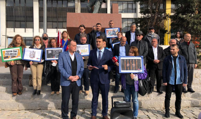 CHP Konak İlçe Başkanlığı'ndan "Özgür Basın Susturulamaz" Açıklaması