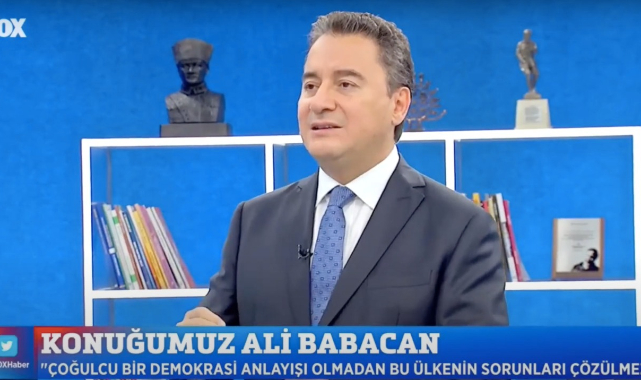 Ali Babacan: "Devlet organları partili gibi çalışıyor"