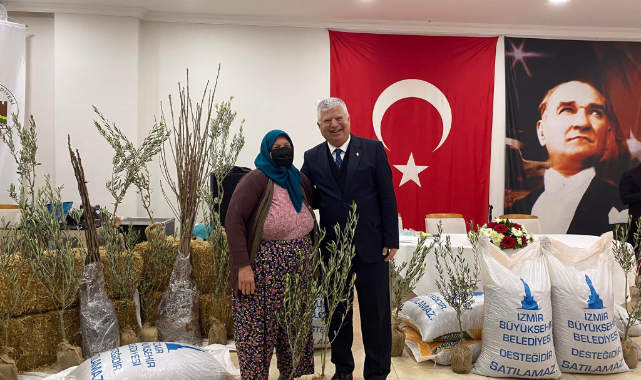 Beydağ'da Üreticiye Destek