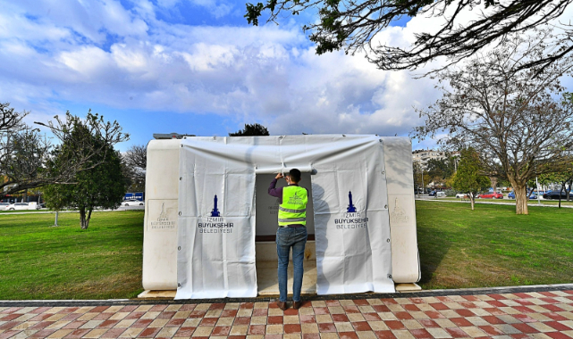 İzmir'deki Parklar Deprem Toplanma Alanı Olarak Düzenleniyor
