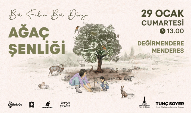 İzmir’de Bir Fidan Bir Dünyaya Dönüşüyor