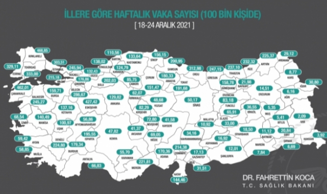 İzmir'de Korona'ya Yakalanan Kişi Sayısı Arttı