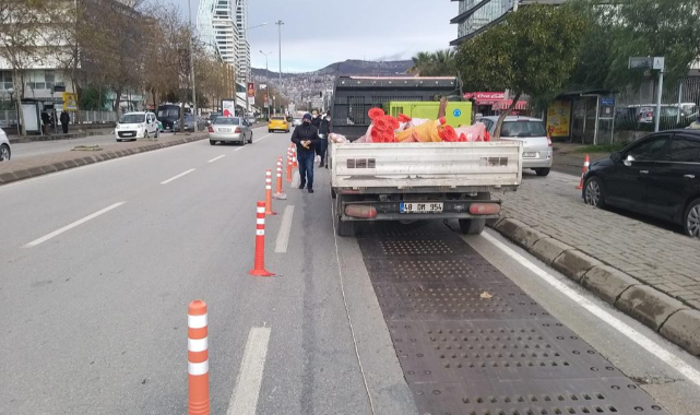 Manas Bulvarı'nda Trafik Düzenlemesi