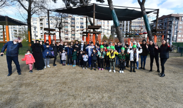 İşitme Engelli Ailelerin Çocukları Macera Park'taydı