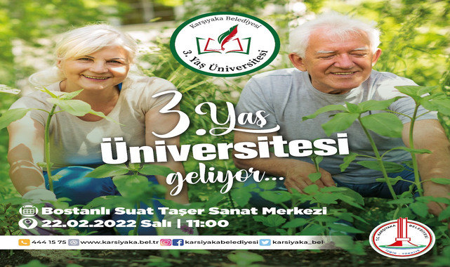 Karşıyaka Belediyesi'nden Bir İlk Daha: 3. Yaş Üniversitesi Faaliyete Geçiyor