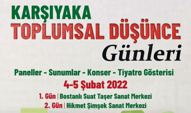 "Toplumsal Düşünce Günleri" başlıyor