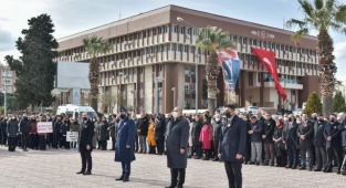 Çanakkale Şehitleri Aliağa'da Anıldı