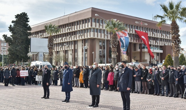 Çanakkale Şehitleri Aliağa'da Anıldı