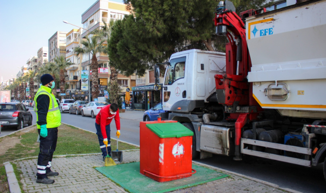 Karşıyaka'da Çöp Konteynerleri Yer Altına Alınıyor