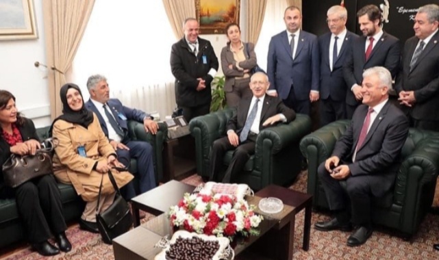 Kemal Kılıçdaroğlu'na Ziyaret