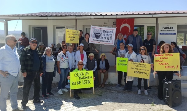 Bunun Adı Enerji Değil Talan!  Karaburun’daki GES Eylemlerinde Yeni Durak Parlak Köyü Oldu