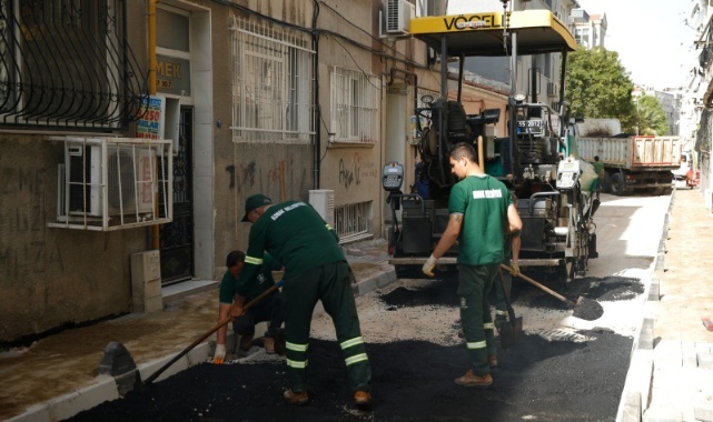 Konak'ın Sokaklarında Yoğun Çalışma