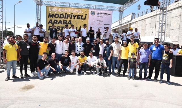 Modifiyeli Araç Tutkunları Menemen'de Buluştu