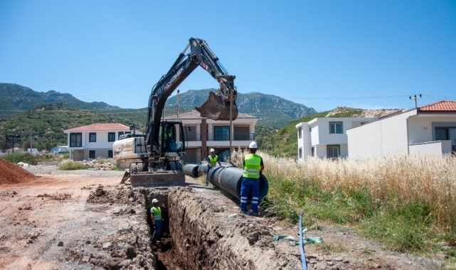 Karaburun Saip Mahallesinde Taşkınlara Son Verecek Proje