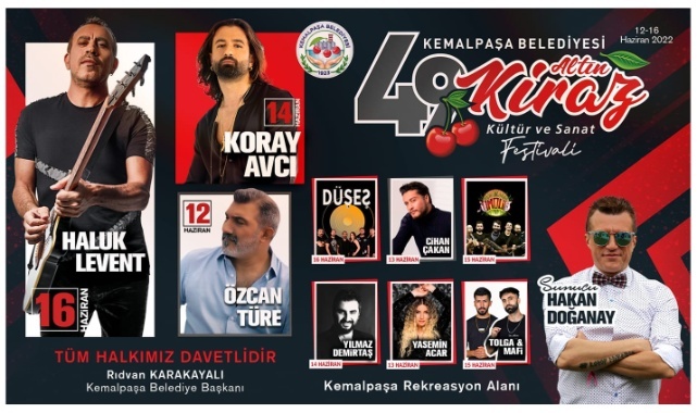 Kemalpaşa'da Kiraz Festivali Coşkusu Başlıyor
