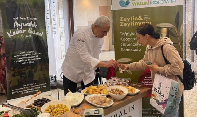 Ayvalık Mutfağı Gastromasa Gastronomi Konferansı'nda