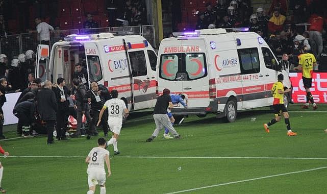 Göztepe Taraftarının yaralanmasında ''ambulans şoförleri'' şoku