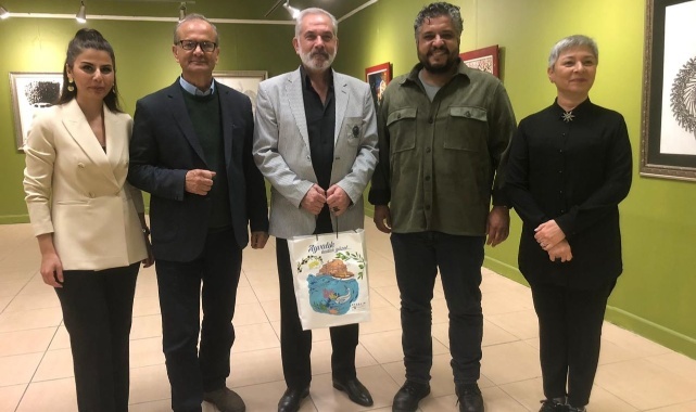Kimya Öğretmeni Ressam Özer Keskinbalta'nın Resim Sergisi Ayvalık'ta