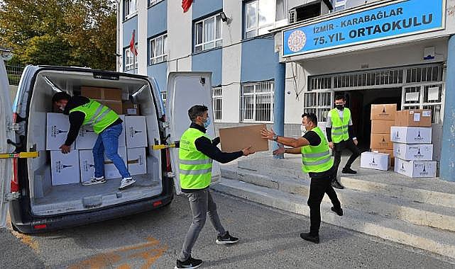 600 okulda 25 bin öğrenciye bot ve mont