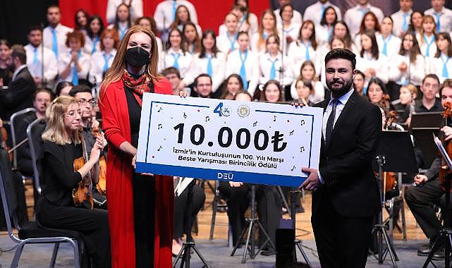 DEÜ'de besteler İzmir'in 100.yılı için yarıştı