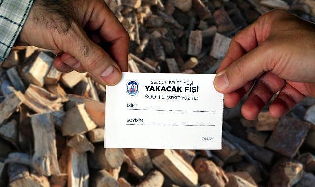 Efes Selçuk Belediyesi'nden Yakacak Desteği