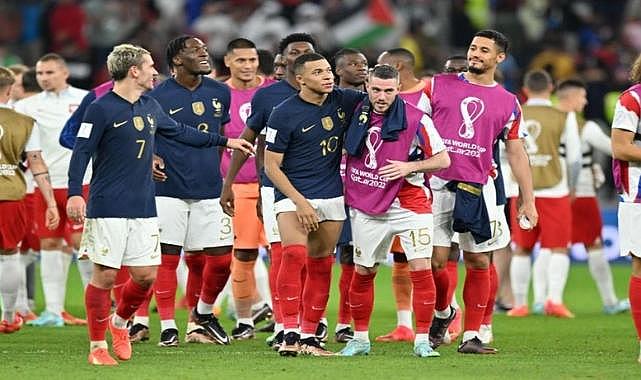 Fransa, çeyrek finalde İngiltere'yi 2-1 yendi ve adını yarı finale yazdıran taraf oldu