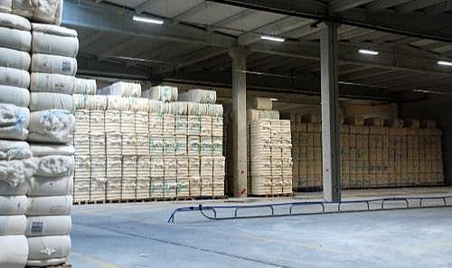 İzmir'deki lisanslı pamuk deposu %100 doluluğa ulaştı