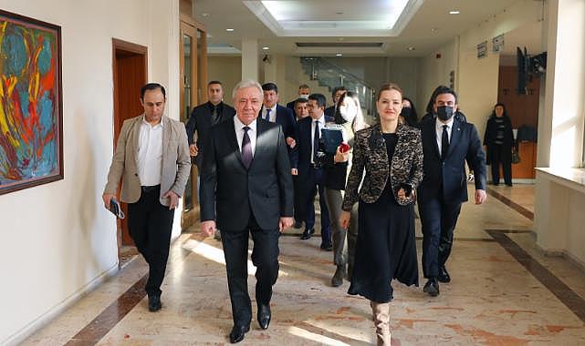 'Kardeş' buluşması: DEÜ Gence'yi ağırladı