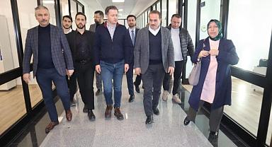 Kırkpınar yeni şehir hastanesinde incelemelerde bulundu
