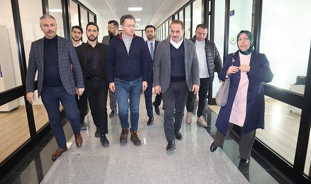 Kırkpınar yeni şehir hastanesinde incelemelerde bulundu