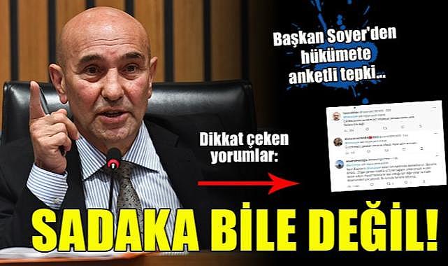 Başkan Soyer'den Halkapınar-Otogar Metrosu tepkisi: Anket paylaşımı yaptı