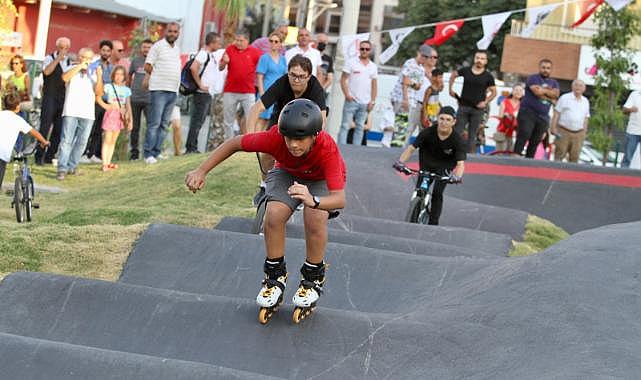 Karşıyaka'da bir ilk: 'Pump Track Yarışı'
