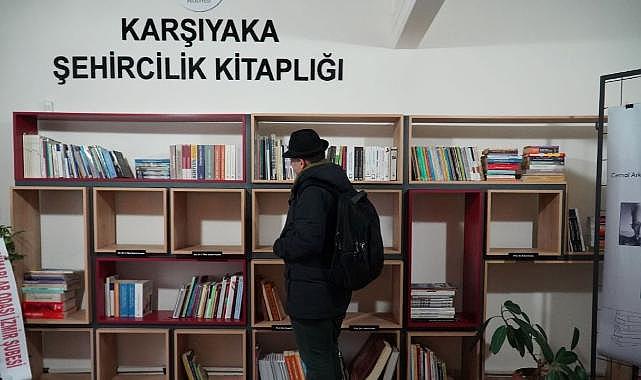 Karşıyaka Şehircilik Kitaplığı'na anlamlı açılış