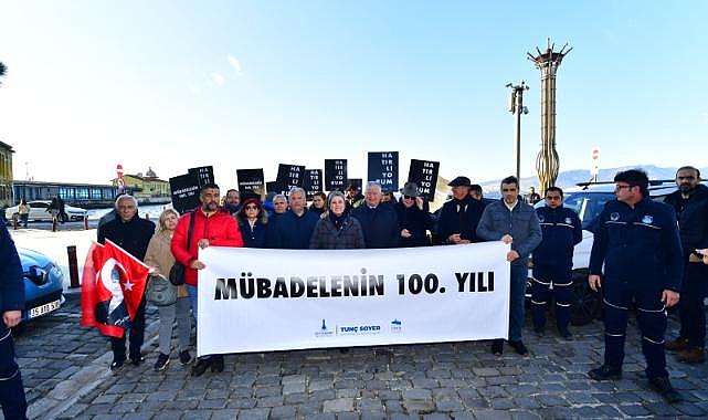 Mübadelenin 100'üncü yılında "Koridor" açıldı