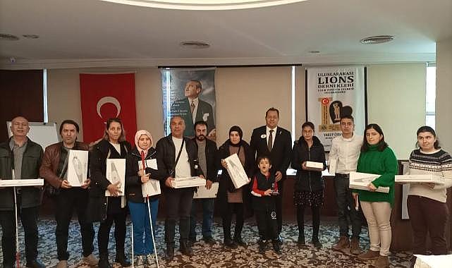 Uluslararası Lions Dernekleri'nden “Beyaz Baston Görme Engelliler Haftası” etkinliği