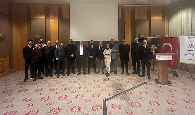 Urla Rotary'de gündem: '' Depreme dayanıklı yapılar ve afet risk yaklaşımında yenilikçi yaklaşımlar''