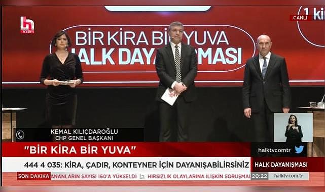 Halkın dayanışması İzmir'den yeşerdi